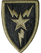 3rd Signal Brigade OCP Scorpion Shoulder Patch With Velcro